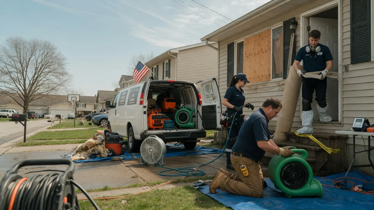 Water Damage Restoration in Boomer, WV near me